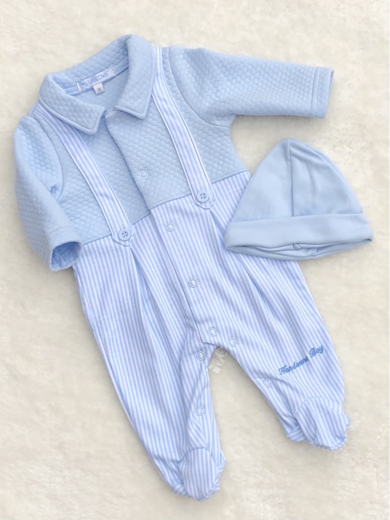 boys all in one romper with hat 
