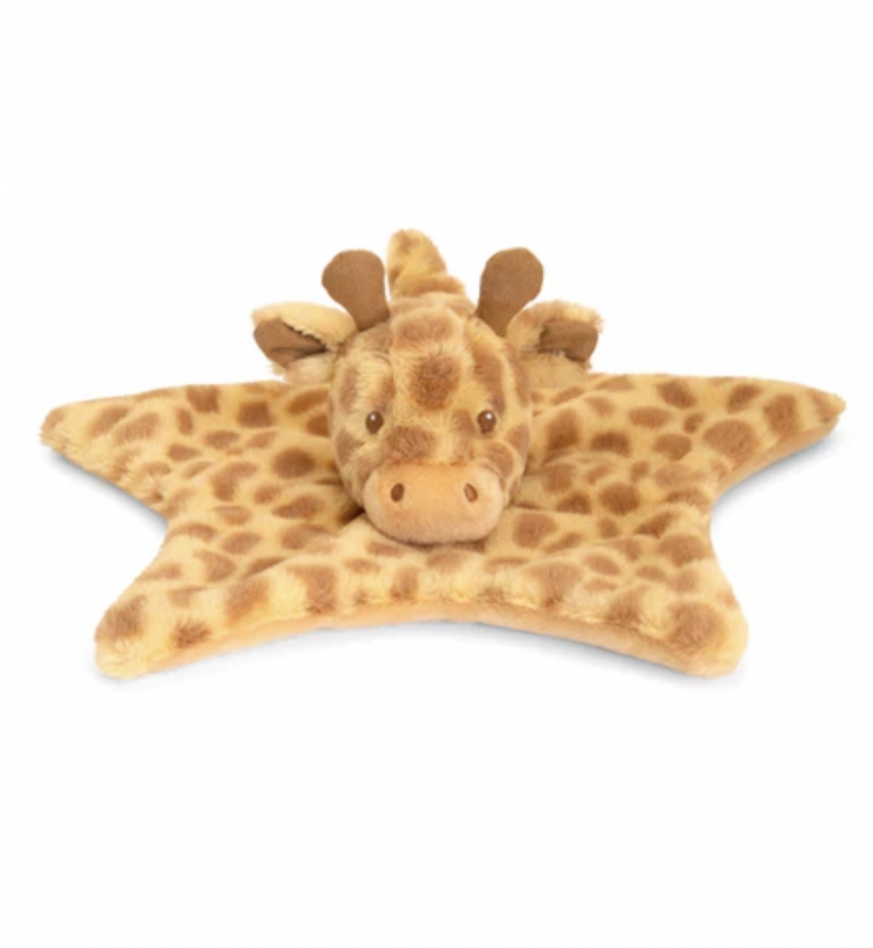baies giraffe comfort blanket from keel toys