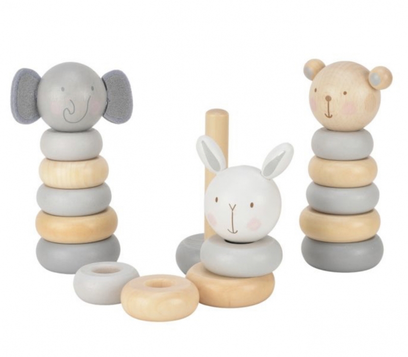 bambino wooden stacking  baby toys elephant b