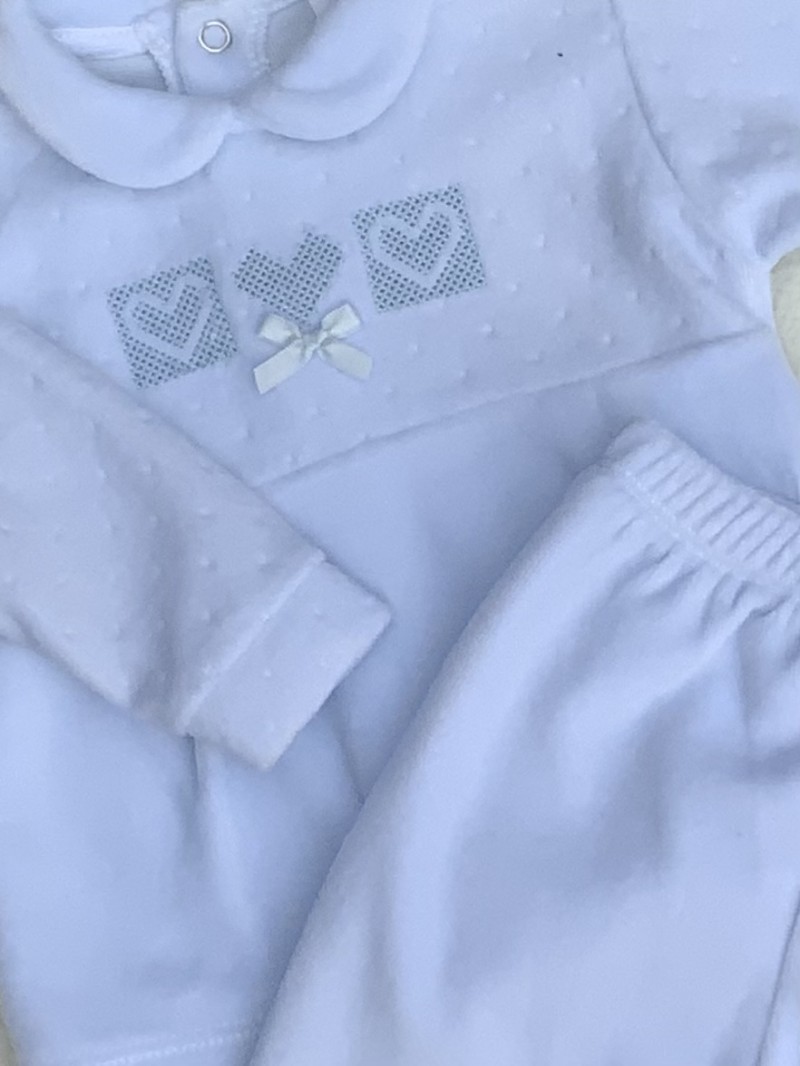 BABY BLUE BOYS VELOUR OUTFIT LOUNGE SET 