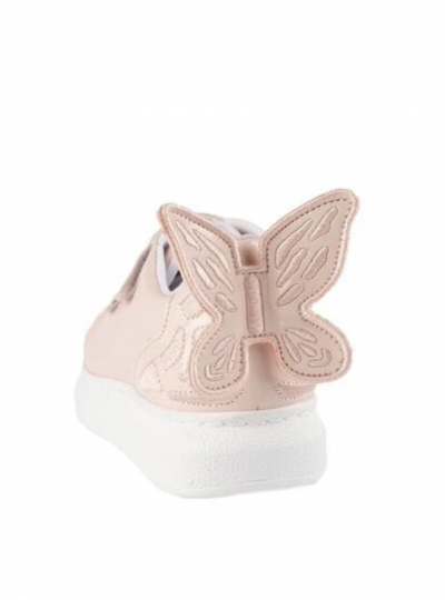 caramelo girls butterfly velcro trainers 