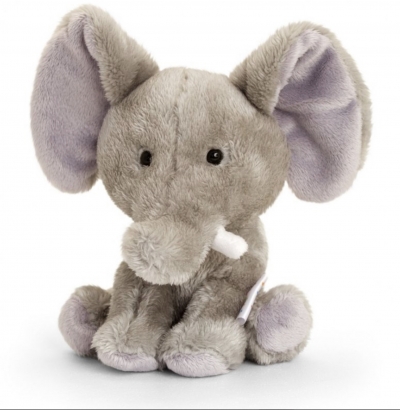 babies grey keel toys pippins baby elephant 