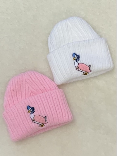 baby girls first size gemima duck hat 