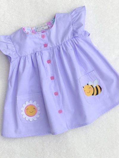 baby girls lilac bee sun summer dress 
