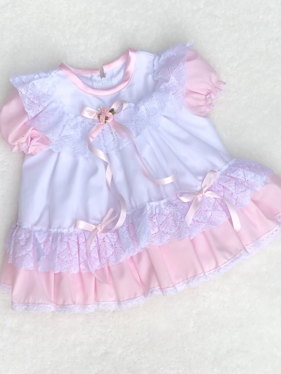 traditional baby girls dress frills lace 