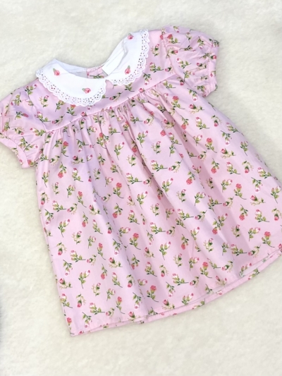 baby girls ditsy gloral print dress